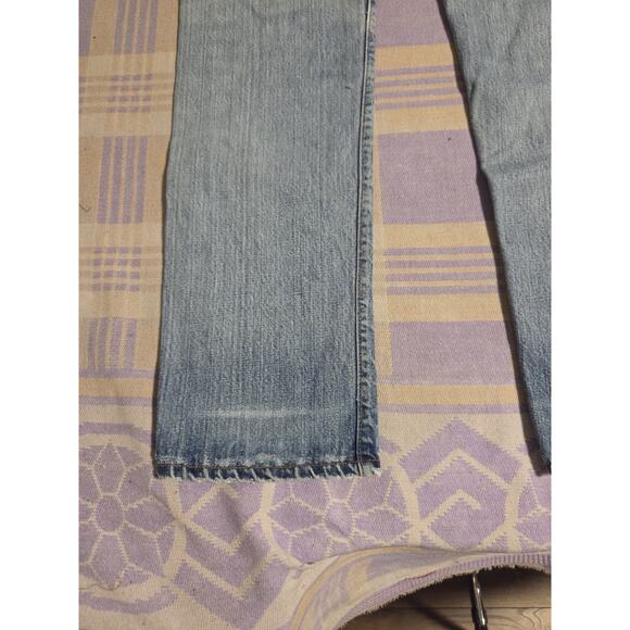 Vtg 70s Levis 505 0217 Single Stitch Red Tab Denim Jeans 29 x 31 Talon 42 80s - Picture 16 of 16